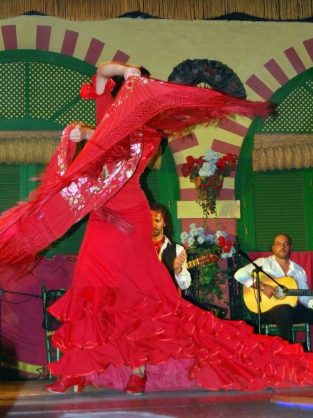Flamenco danseres