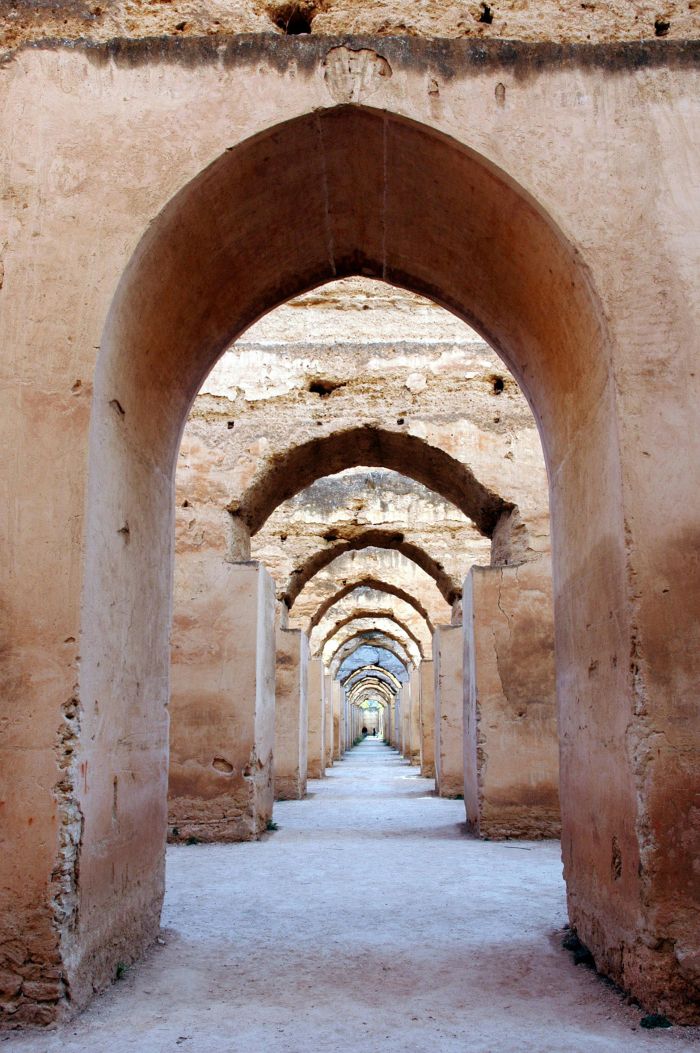 Heri es-Souani - historisch monument - graanschuur voor keizerlijke Kasbah in 1672