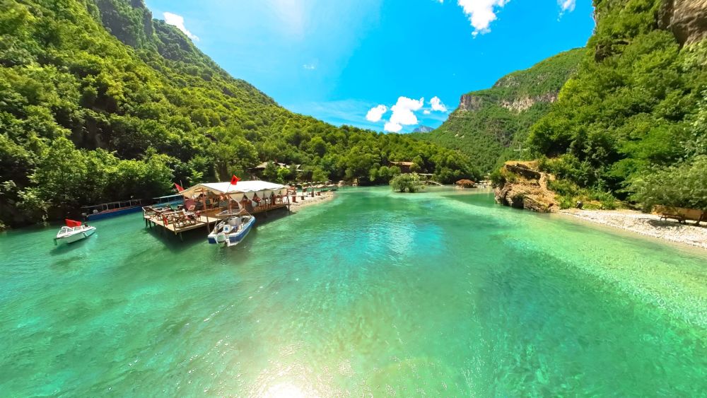 Shala rivier in de Valbona vallei