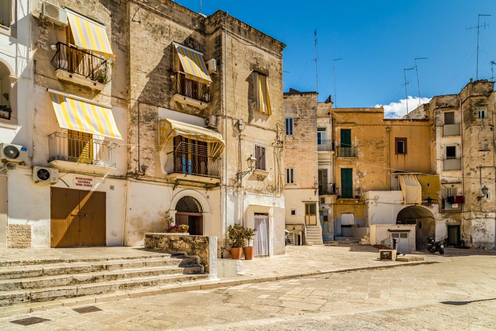 Pleintje in Bari