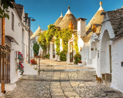 De meer dan 1000 Trulli-huisjes vormen een UNESCO-werelderfgoedlocatie