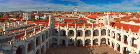 gebouw in sucre 