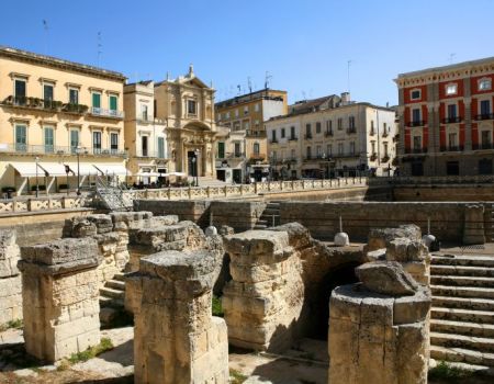 Monument in Lecce - Italië