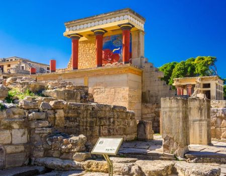 Paleis Knossos op Kreta - Griekenland