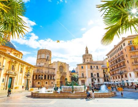 Pleintje in Valencia