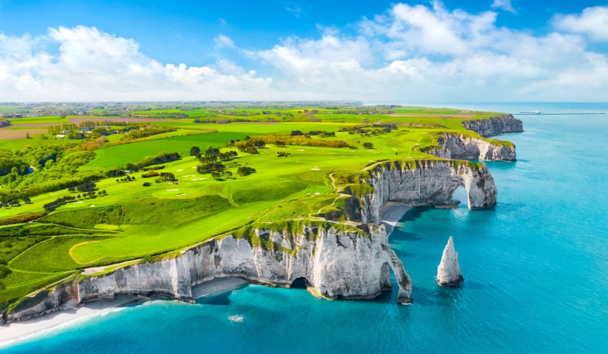 Kliffen van Etretat - Normandië